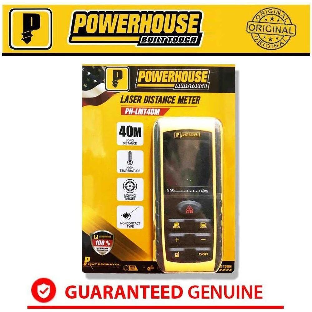 Powerhouse PH-LMT40M Laser Range finder / Distance Measurer - Goldpeak Tools PH Powerhouse Powerhouse PH-LMT40M Laser Range finder / Distance Measurer - Goldpeak Tools PH Powerhouse